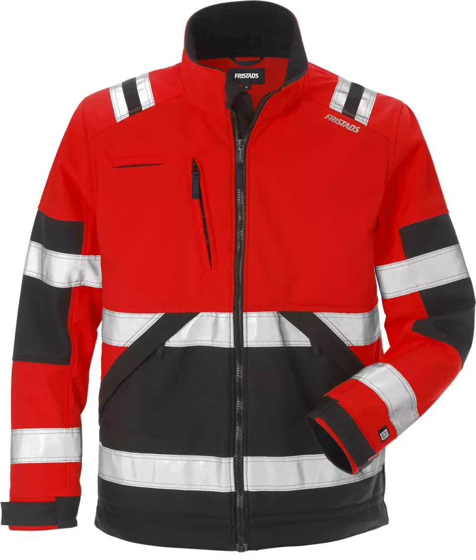 Fristads 125024-396, High Vis Softshell-Jacke Klasse 2 4083 WYH, image 1, gallery thumbnail