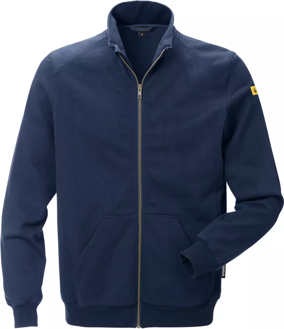 Fristads 121675-540, ESD Sweatjacke 4080 XSM, image 1, gallery thumbnail