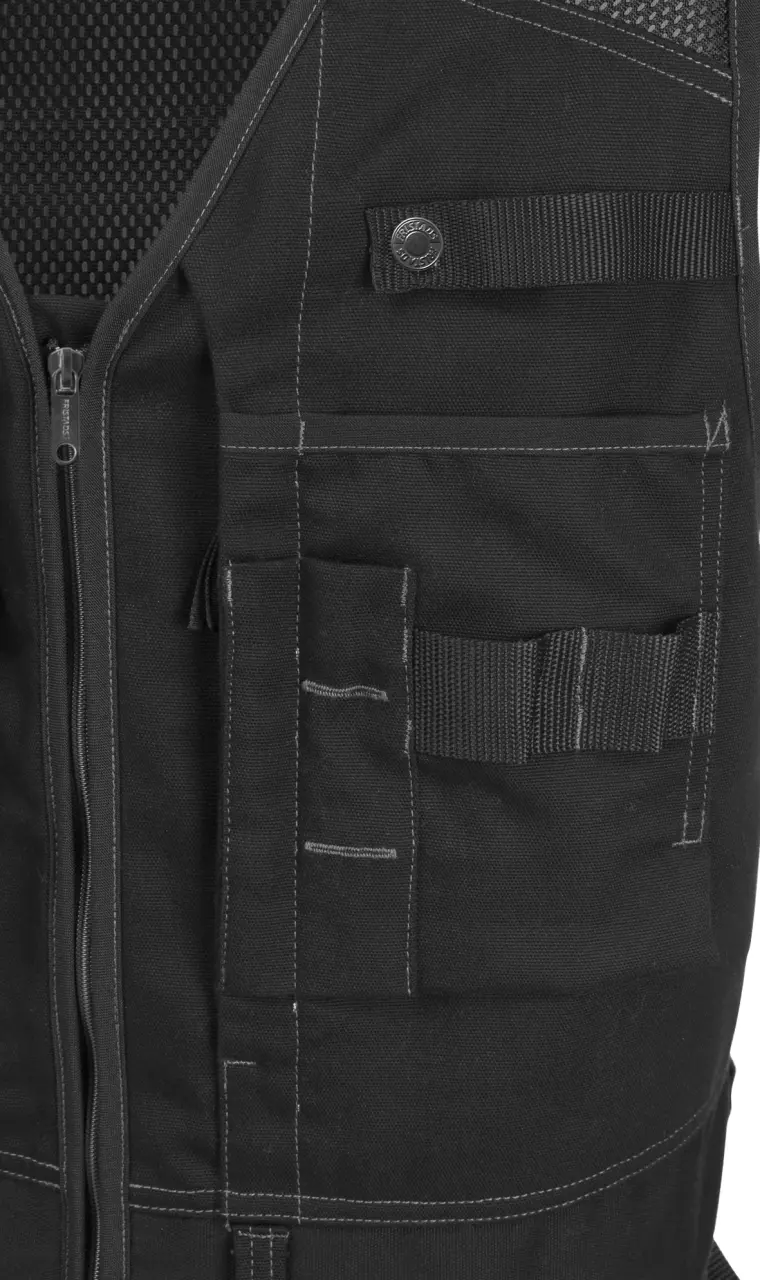 Fristads 121315-940, Craftsman Vest 5905 CYD, image 4, gallery thumbnail
