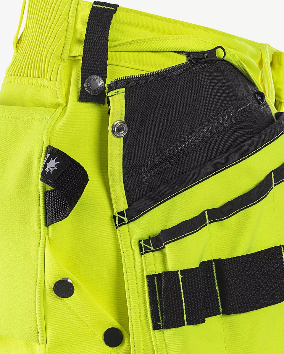 Fristads 301056-196, High Vis Stretch-3/4-Hose Klasse 2 2666 GSTP, image 6, gallery thumbnail