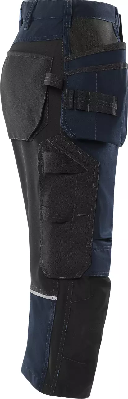 Fristads 301204-544, Craftsman Stretch 3/4 Pants 2903 GWM, image 4, gallery thumbnail