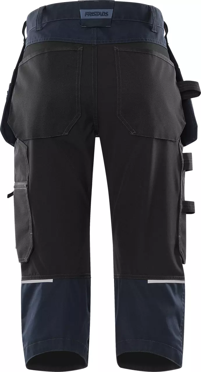 Fristads 301204-544, Craftsman Stretch 3/4 Pants 2903 GWM, image 2, gallery thumbnail