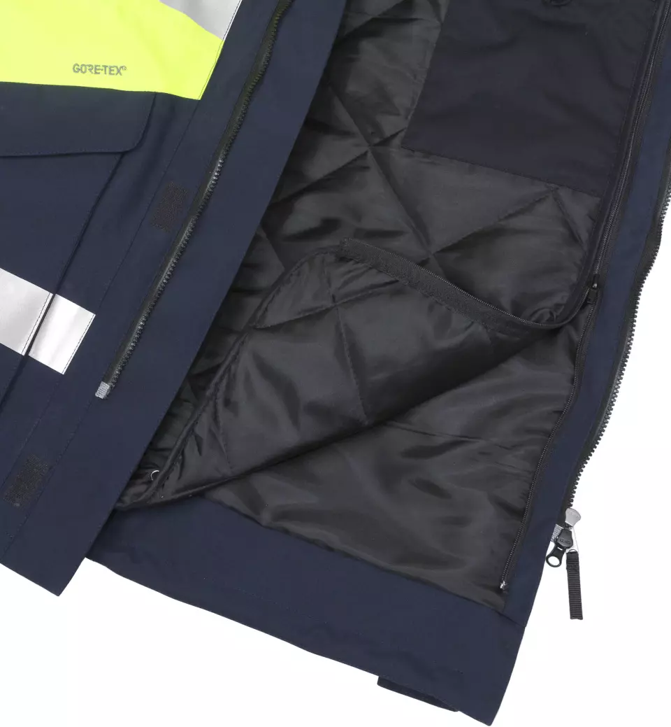 Fristads 120988-171, High Vis GORE-TEX 3-in-1 Winterparka Klasse3 4989 GXB, image 6, gallery thumbnail