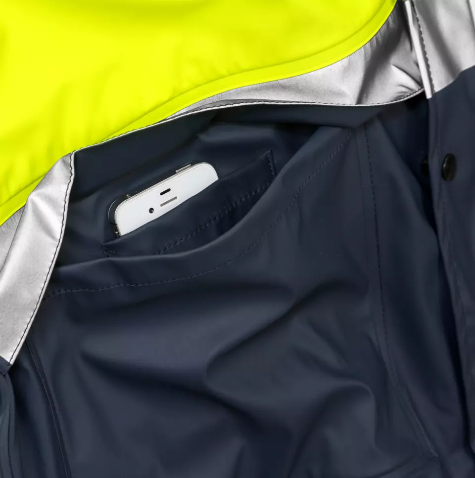 Fristads 114041-171, High Vis Rain Jacket Class 3 4624 RS, image 4, gallery thumbnail