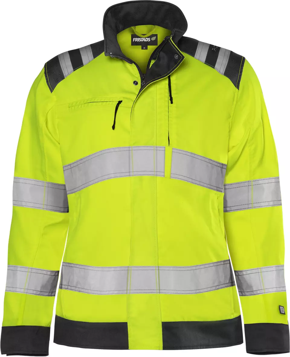Fristads 131984-196, Green High Vis Jacke Damen Klasse 3 4068 GPLU, image 1, gallery thumbnail