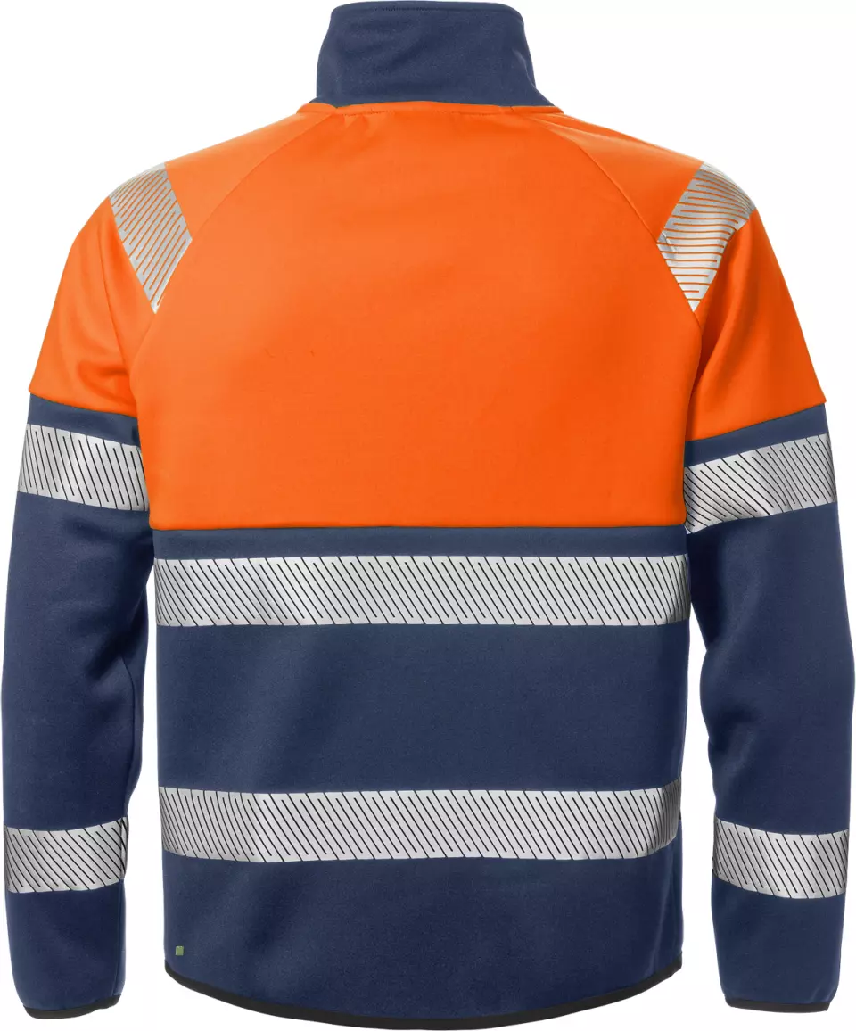 Fristads 129509-271, High Vis Sweatjacke, Klasse 1 4517 SSL, image 2, gallery thumbnail