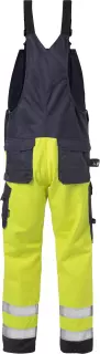 Fristads 125943-171, Flame High Vis Bib and Brace Class 2 1585 FLAM, image 2, gallery thumbnail