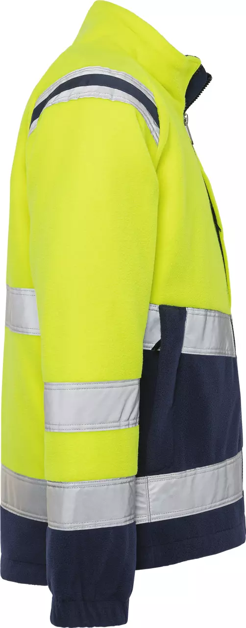 Fristads 119625-171, High Visibility Fleece Jacket Class 3 4041 FE, image 4, gallery thumbnail