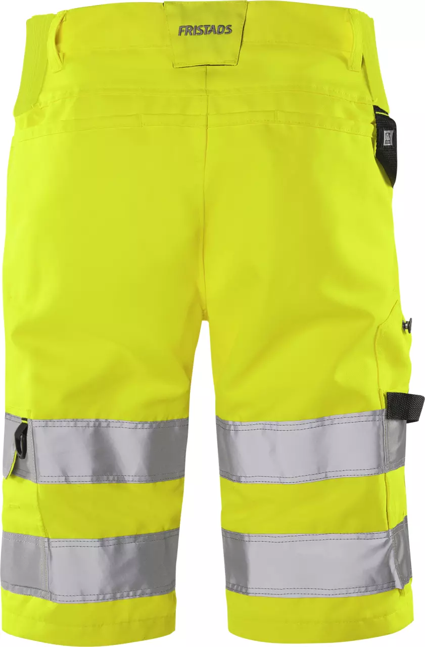 Fristads 134240-130, Green High Vis Shorts Class 2 2650 GPLU, image 2, gallery thumbnail