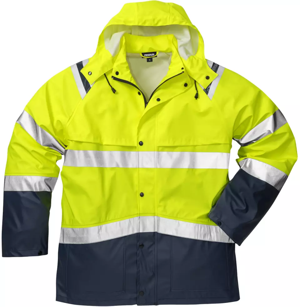Fristads 114041-171, High Vis Rain Jacket Class 3 4624 RS, image 1, gallery thumbnail