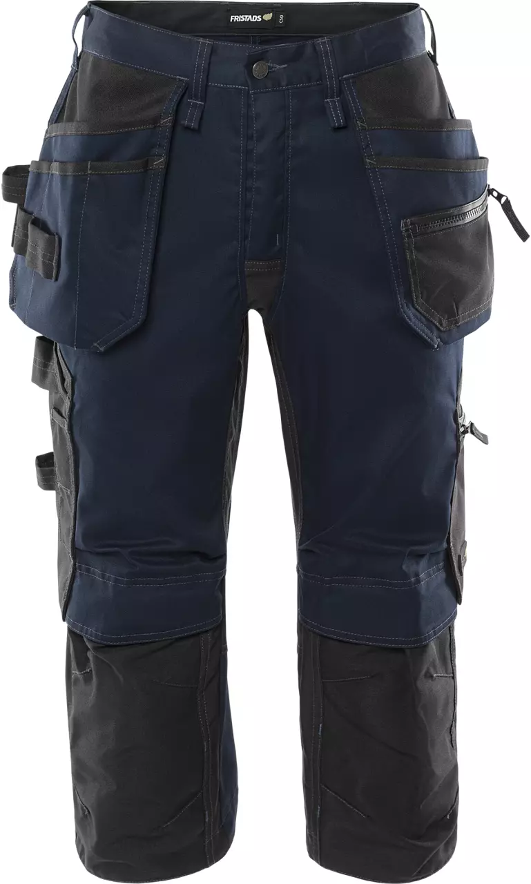 Fristads 301204-544, Craftsman Stretch 3/4 Pants 2903 GWM, image 1, gallery thumbnail