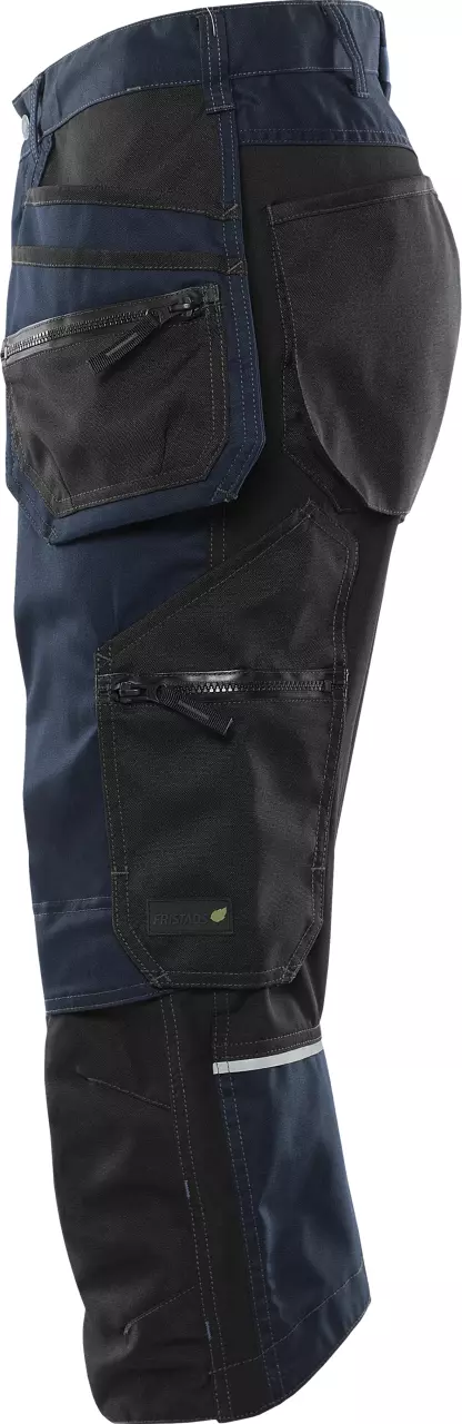 Fristads 301204-544, Craftsman Stretch 3/4 Pants 2903 GWM, image 3, gallery thumbnail