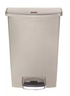 Rubbermaid 1883579, Slim Jim Resin Front Step-On Pedal Bin 90L, 60.833 CM x 37.008 CM x 85.420 CM
