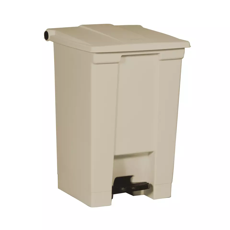 Rubbermaid FG614400, Legacy Step-On Resin Pedal Bin 45L, 40.488 CM x 40.640 CM x 60.960 CM, image 1, gallery thumbnail