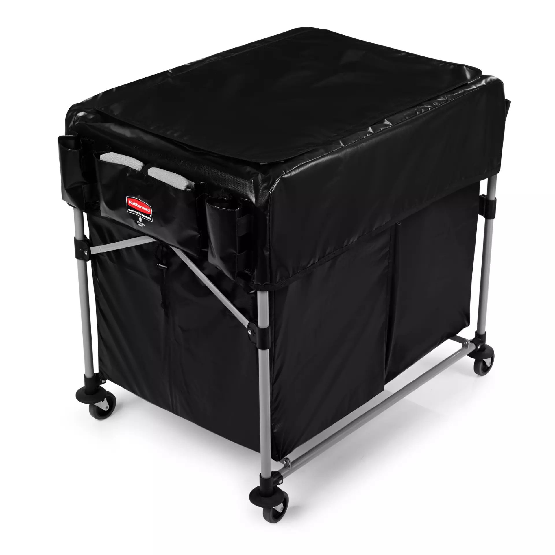 Rubbermaid 1871645, X-Cart Hopfällbar vagnväska 150L Kapacitet Slitstark Vinyl Transporterar stora laster, image 1