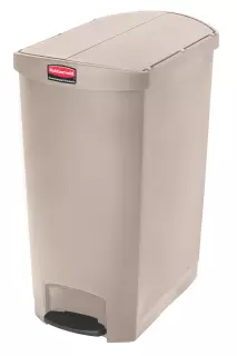 Rubbermaid 1883553, Slim Jim Resin End Step-On Pedal Bin 90L