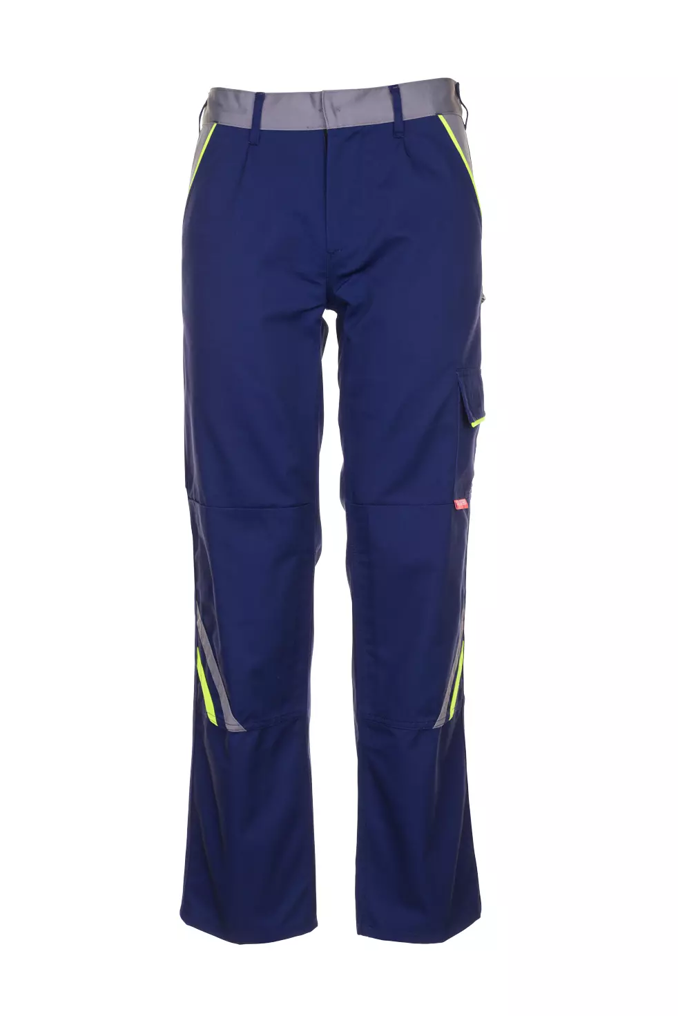 Planam 2423-VLHO, Visline Trousers Marine/Yellow/Zinc, image 1, gallery thumbnail