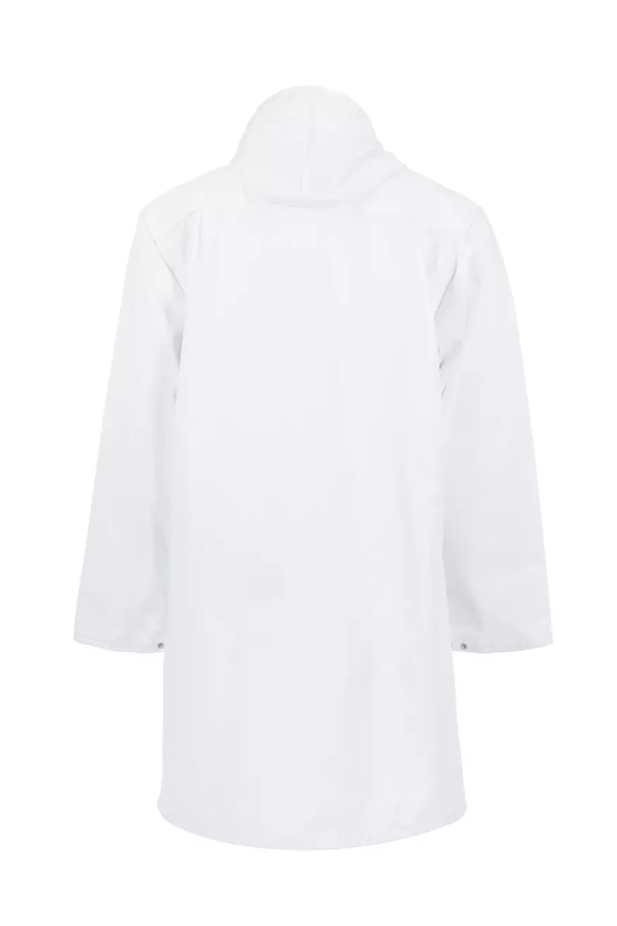 Planam 5390-LEBK, Food Men's Meat Handling Coat Pure White, image 2, gallery thumbnail