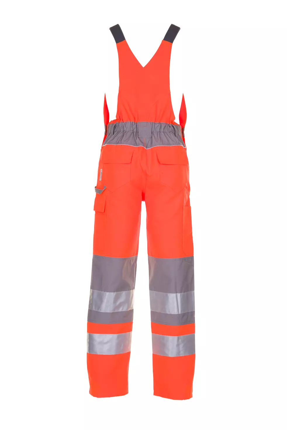 Planam 5620-PWLA, Plaline Latzhose Orange/Zinc, image 2, gallery thumbnail
