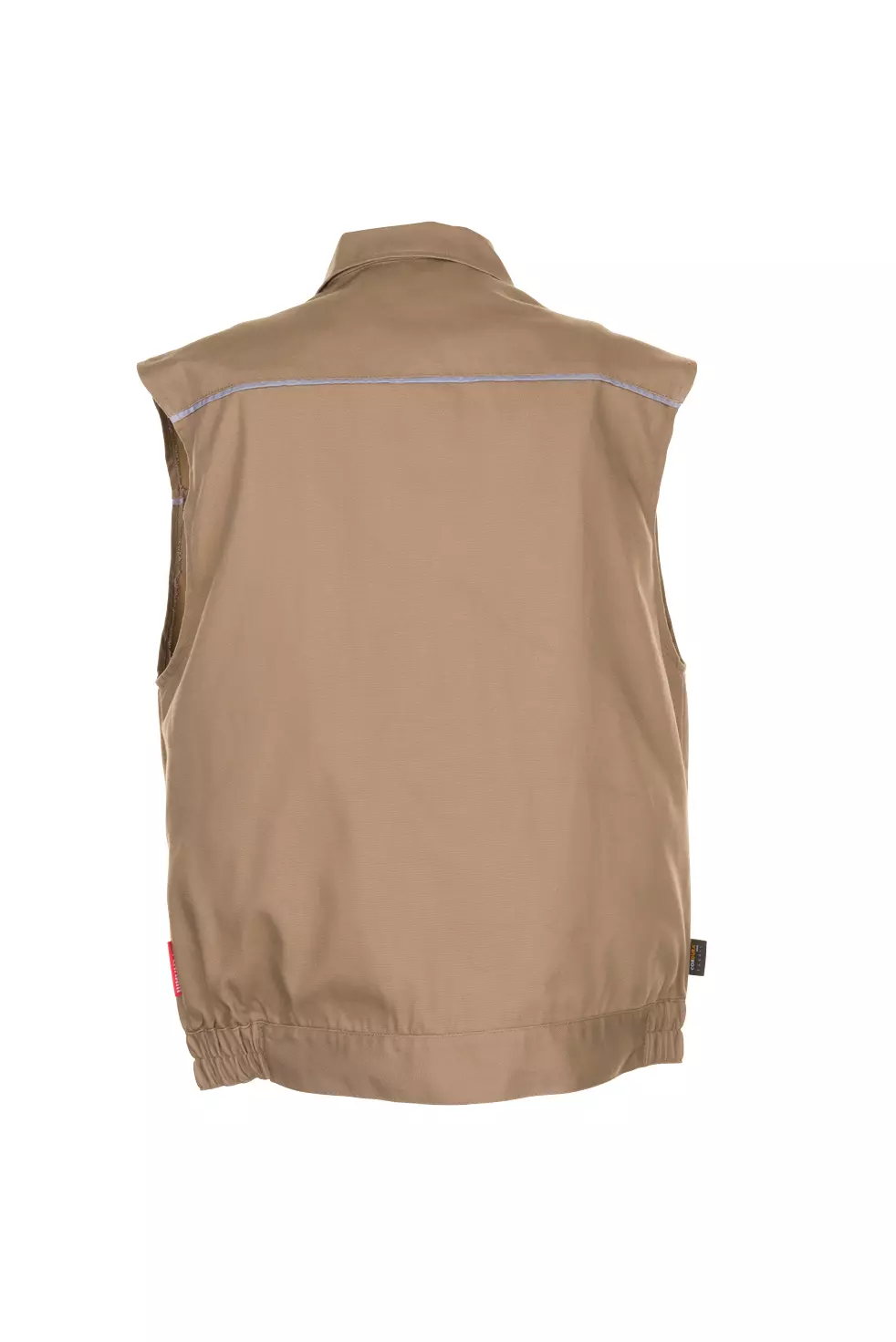 Planam 2165064, Canvas 320 Weste Beige/Schwarz XXXL, image 2, gallery thumbnail