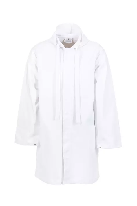 Planam 5390-LEBK, Food Men's Meat Handling Coat Pure White, image 1, gallery thumbnail