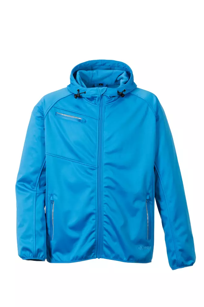 Planam 3763-FOGJ, Outdoor Fog Softshell-Jacke Blau, image 1, gallery thumbnail