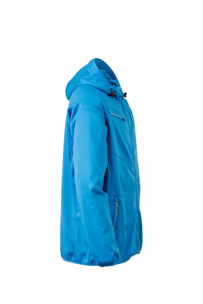 Planam 3763-FOGJ, Outdoor Fog Softshell-Jacke Blau, image 4, gallery thumbnail