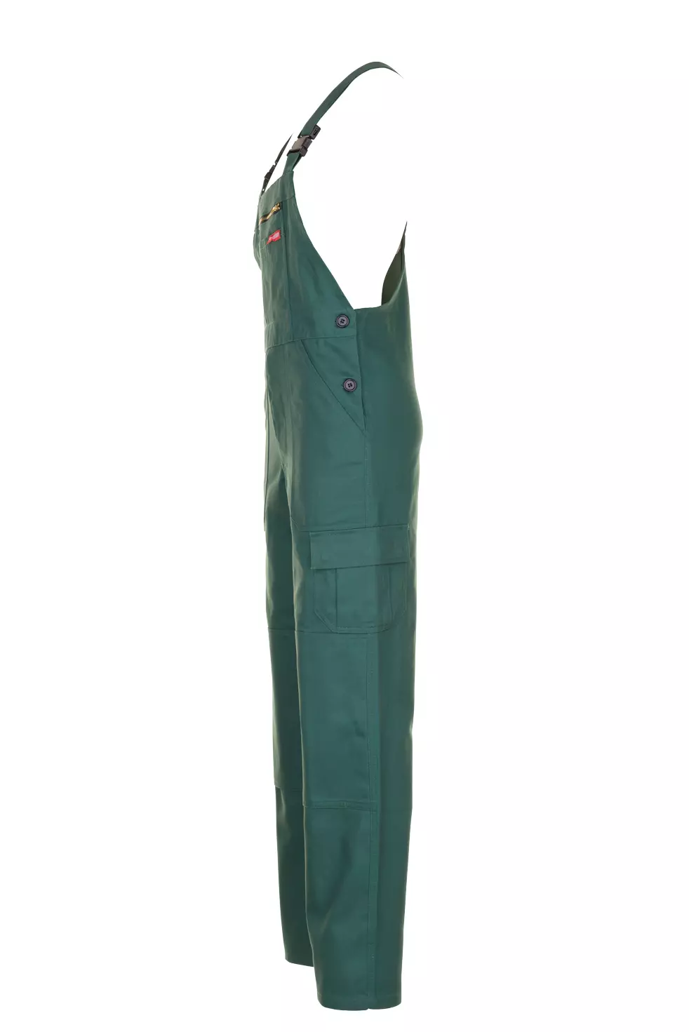 Planam 0174-CLAUE, BW 290 Cargo Latzbyxor Mid Green, image 3, gallery thumbnail