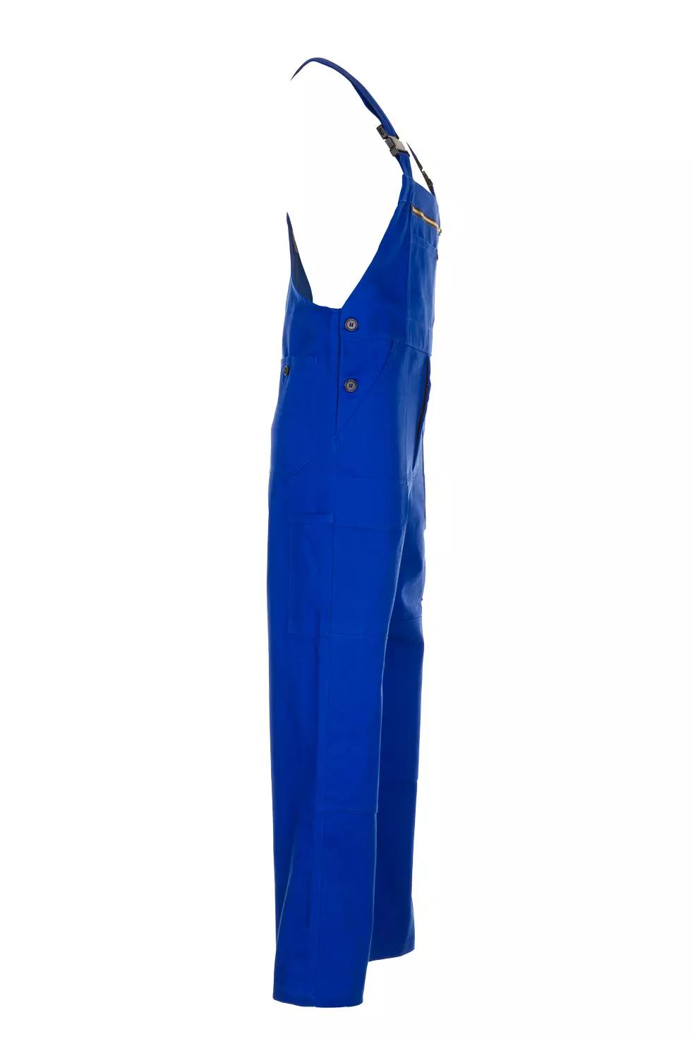 Planam 0171-CLAUE, BW 290 Cargo Dungarees Royal Blue, image 4, gallery thumbnail
