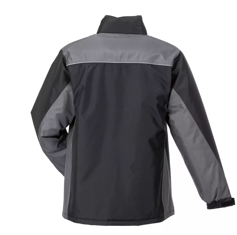 Planam 2720072, Highline Men's Winter Jacket Black/Slate/Zinc 5XL, image 2, gallery thumbnail