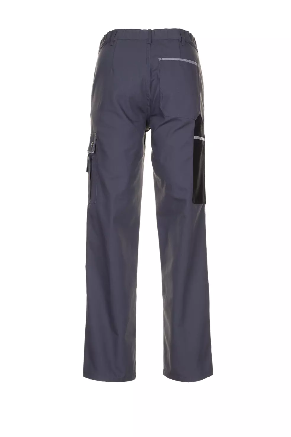 Planam 2123-CAHOUE, Canvas 320 Trousers Grey/Black, image 2, gallery thumbnail