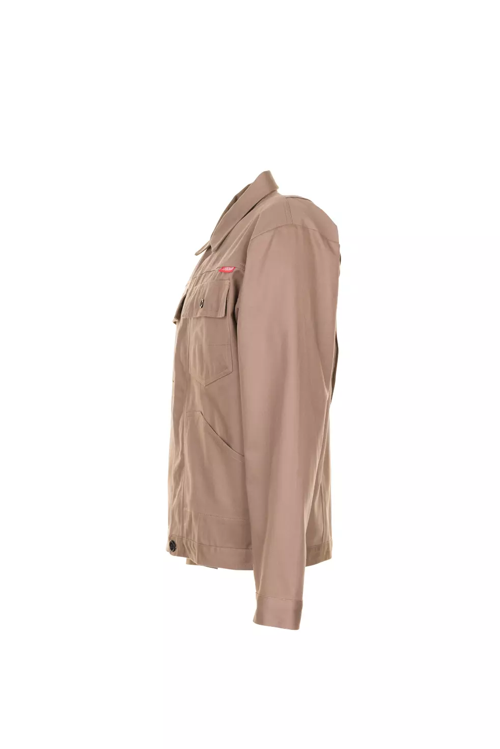 Planam 0151-BU, BW 290 Waisted Jacket Beige, image 3, gallery thumbnail