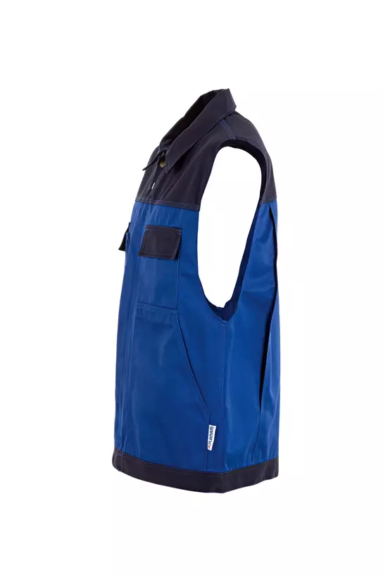 Planam 1251-TRWE, Tristep Vest Royal Blue/Navy, image 3, gallery thumbnail