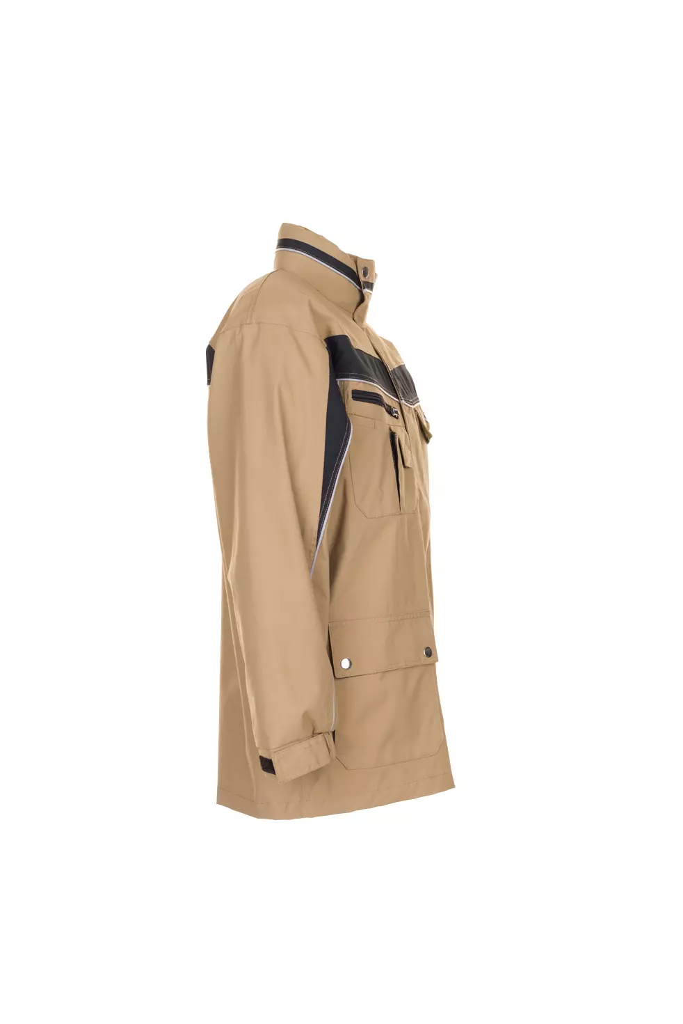 Planam 2574-INAWJ, Plaline Allwetter-Jacke Sand/Schwarz, image 4, gallery thumbnail