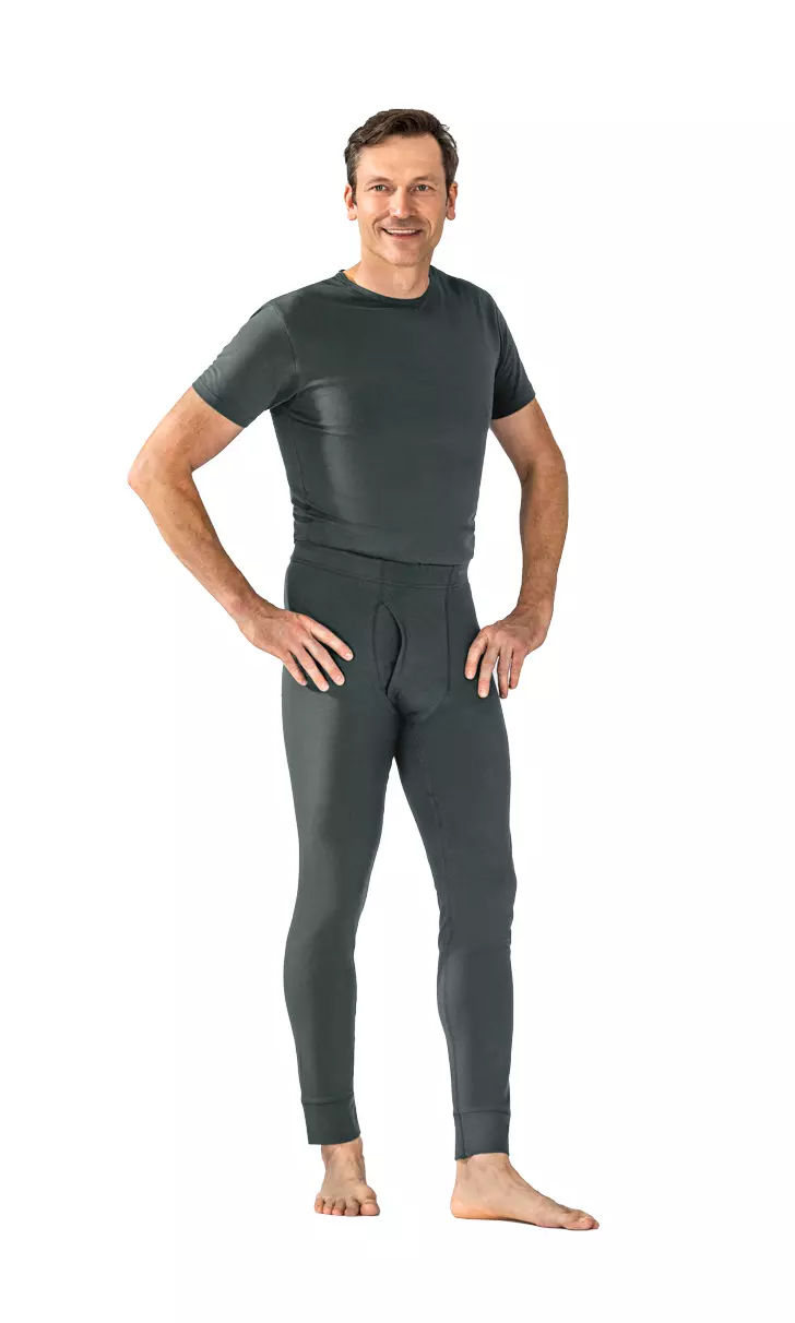 Planam 2231-FHO2L, Functional Underwear Trousers Long 190 G/M² Grey, image 5, gallery thumbnail