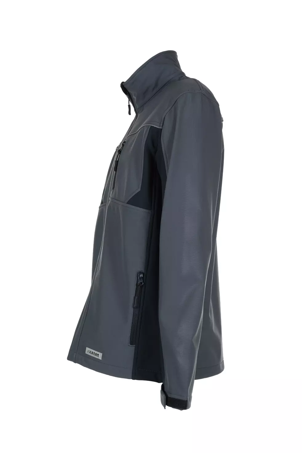 Planam 2382-HLSJ, Highline Herren-Softshell-Jacke Schiefer/Schwarz/Rot, image 2, gallery thumbnail