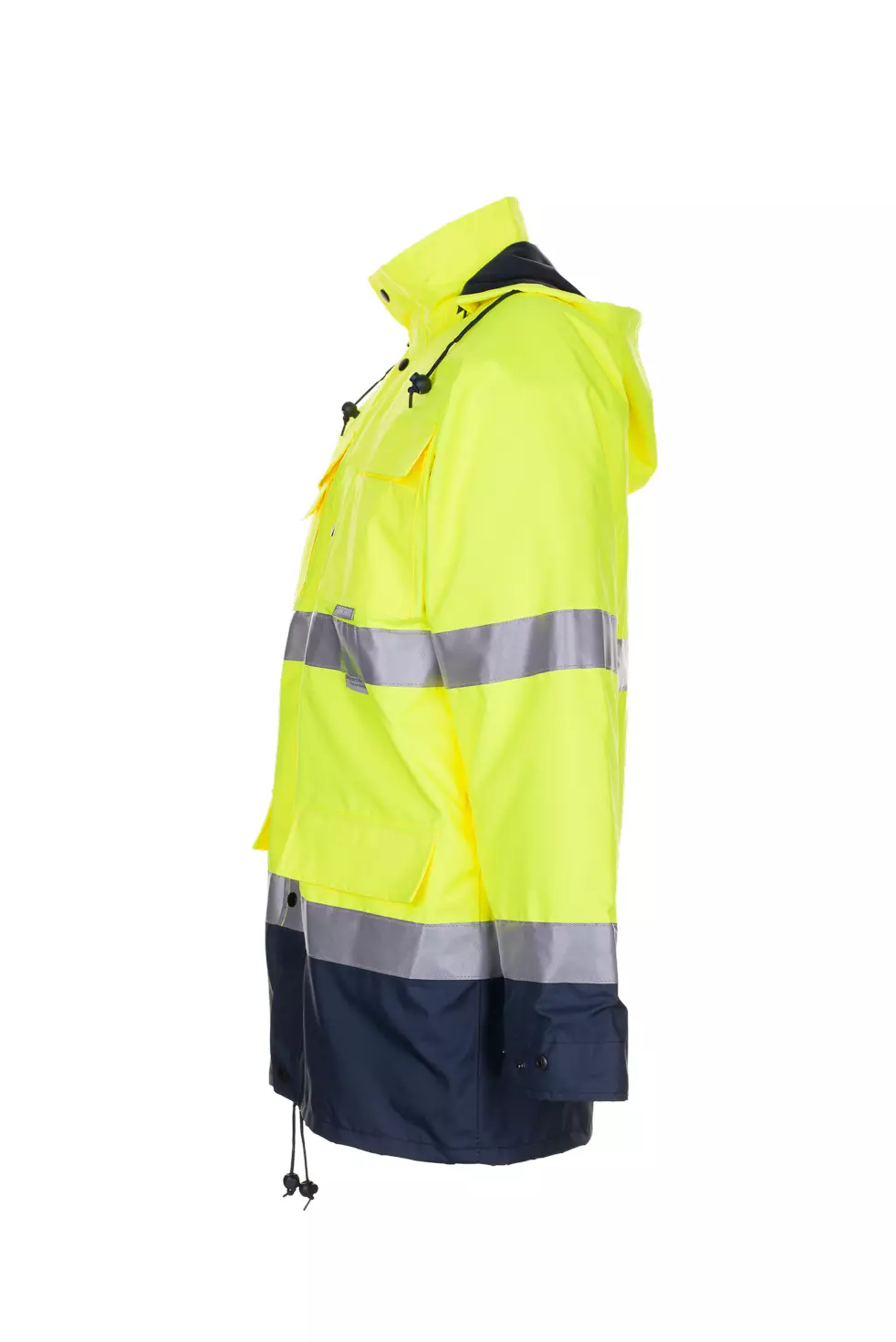 Planam 2057-WAPAC, Warnschutz-Parka zweifarbig Gelb/Marine, image 3, gallery thumbnail