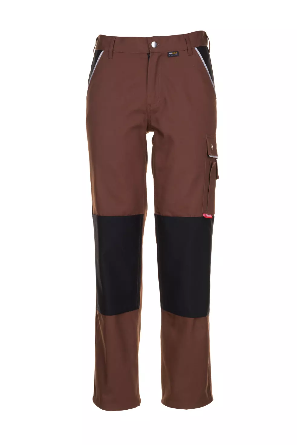 Planam 2126-CAHO, Canvas 320 Hose Braun/Schwarz, image 1, gallery thumbnail