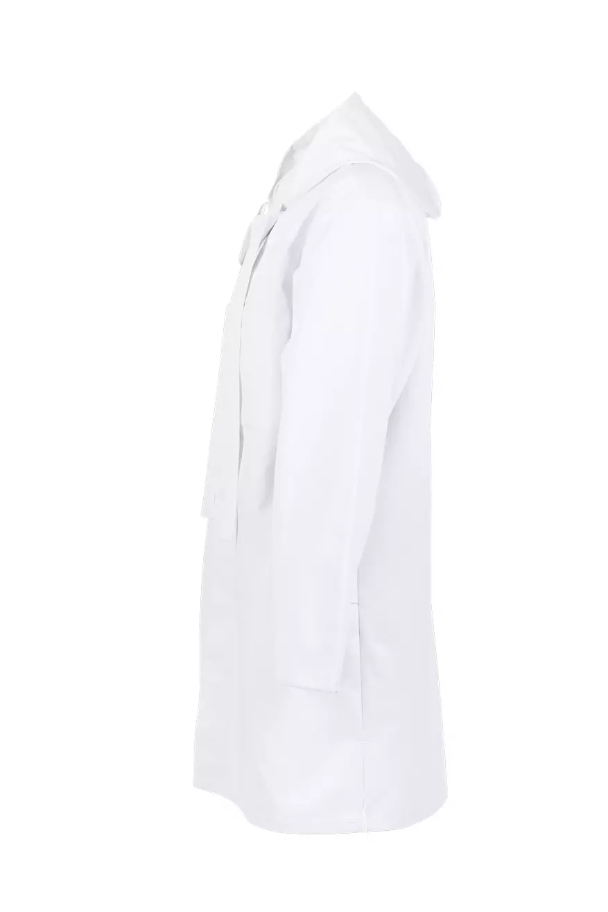 Planam 5390-LEBK, Food Men's Meat Handling Coat Pure White, image 3, gallery thumbnail