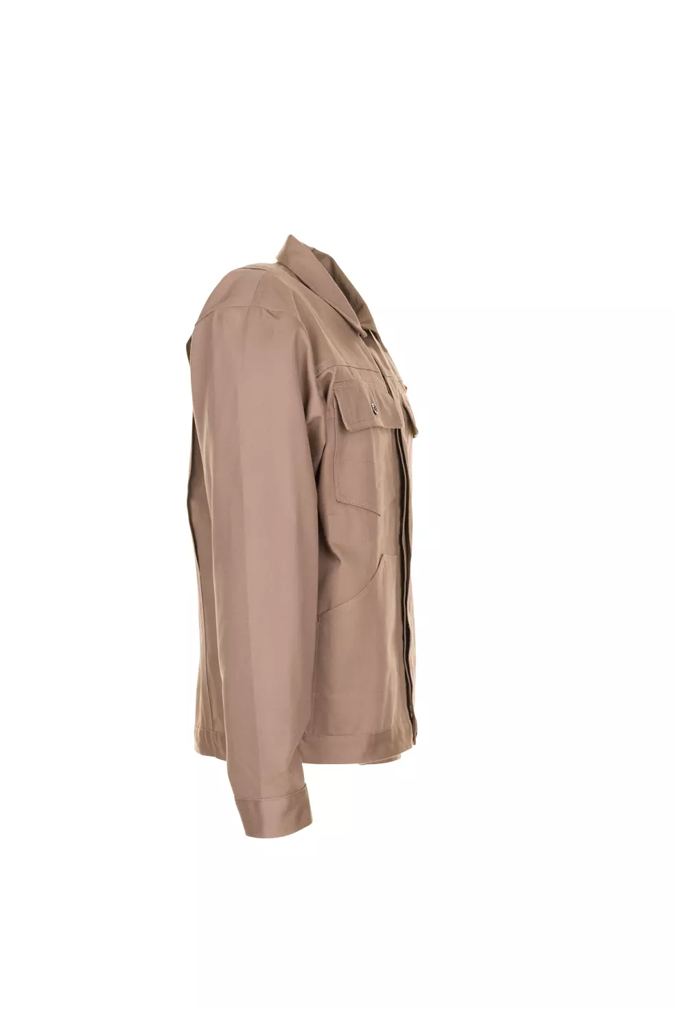 Planam 0151-BU, BW 290 Waisted Jacket Beige, image 4, gallery thumbnail