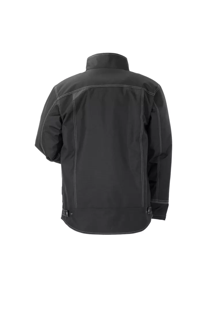 Planam 3344-RAJAUE, Outdoor Raven Jacket Black/Grey, image 2, gallery thumbnail
