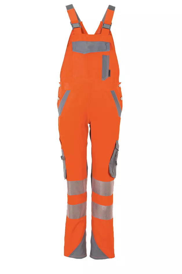 Planam 5935-NWDLAUE, Norit Damen-Latzhose Orange, image 1, gallery thumbnail