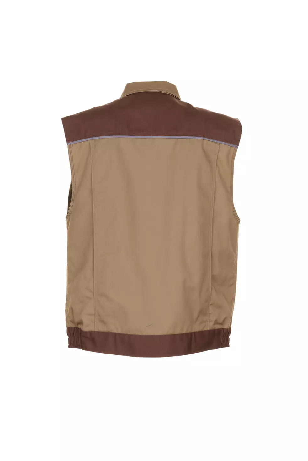 Planam 2364-HLWEUE, Highline Herrenweste Beige/Braun/Zink, image 1, gallery thumbnail