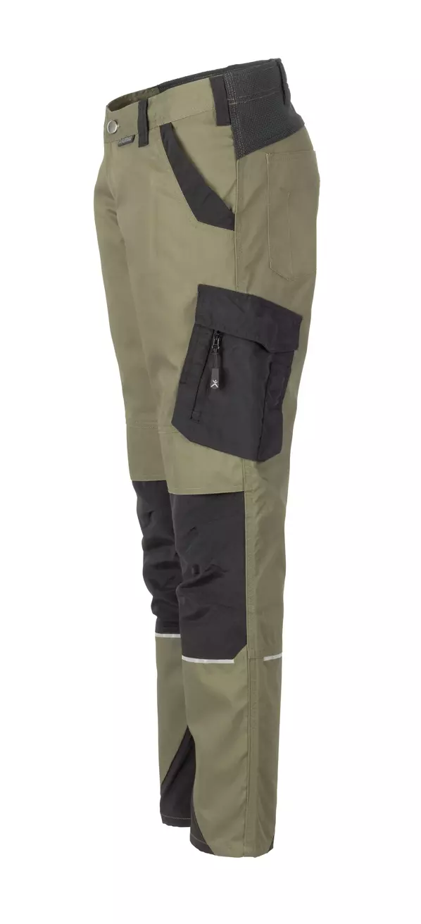 Planam 6415-NODHO, Norit Damen-Hose Oliv/Schwarz, image 3, gallery thumbnail