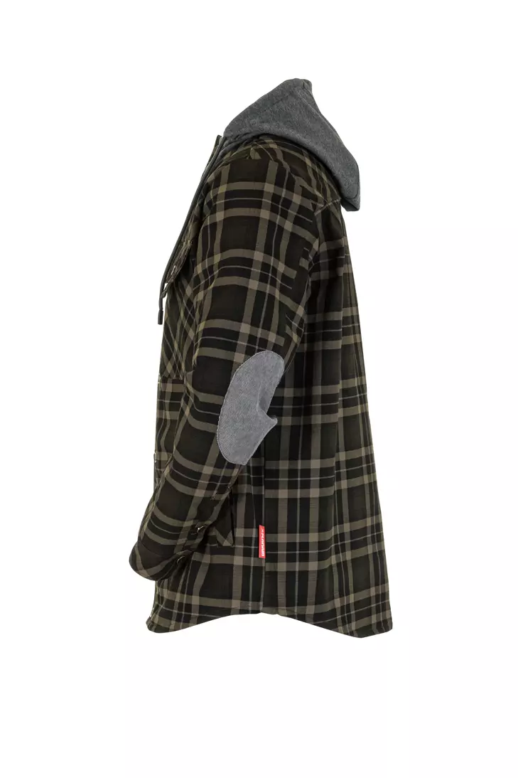 Planam 3773-THUEUE, Outdoor Thermohemd Olive/Hellolive, image 3, gallery thumbnail