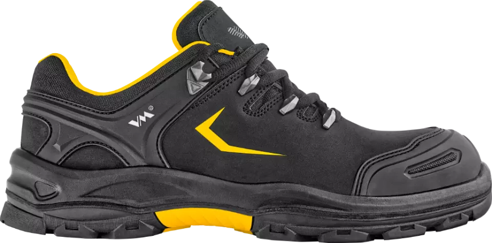 VM Footwear 6405-SBEP, PENSYLVANIA Dielektriska låga skyddsskor, SBP, svart/gul, image 3, gallery thumbnail