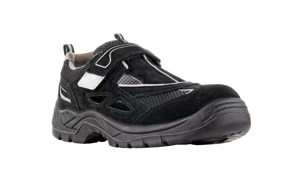 VM Footwear 2865-S1, AMSTERDAM Safety sandal, S1, Black/White, image 1, gallery thumbnail