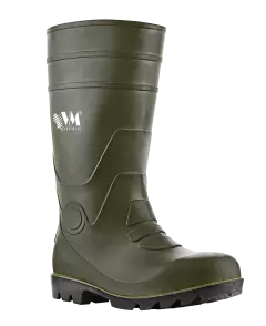 VM Footwear 1005-O4, FUKUOKA Työkumisaappaat, O4, oliivi/musta