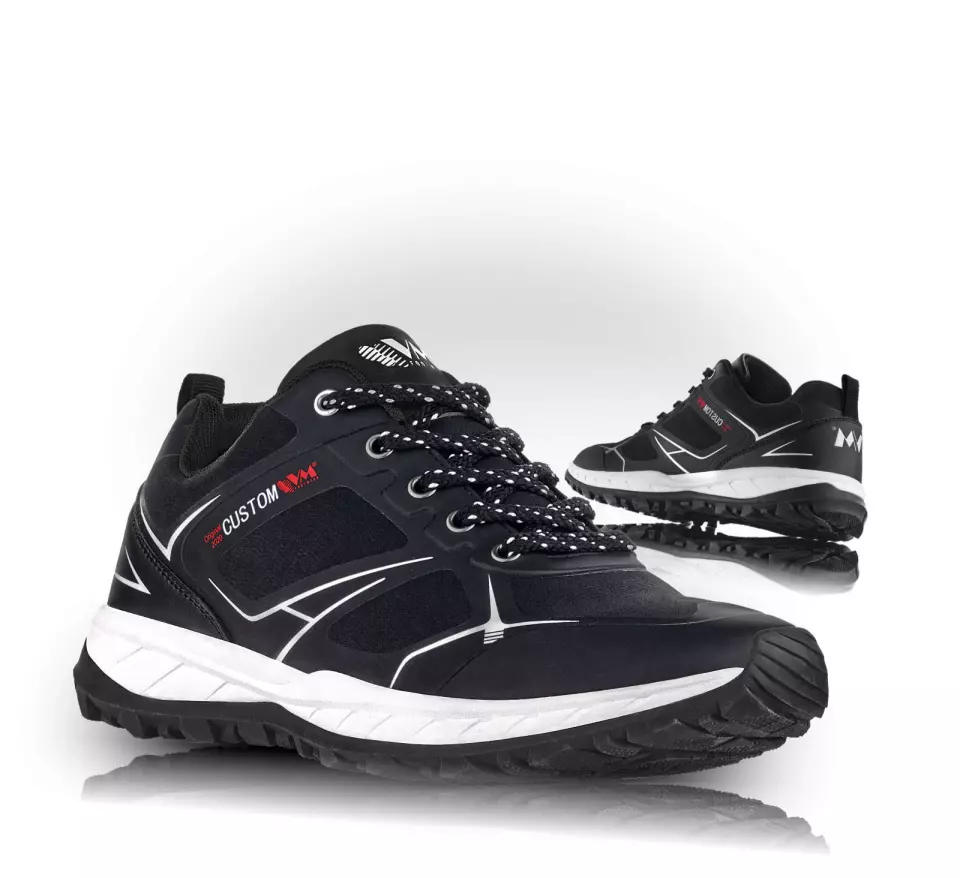 VM Footwear 4805-35, MELBOURNE Outdoor Halbschuhe, Schwarz/Weiß, image 1, gallery thumbnail