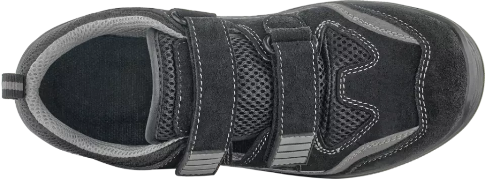 VM Footwear 2025-S1PLESD, LIVORNO Sicherheitssandalen S1P, Schwarz/Grau, image 4, gallery thumbnail